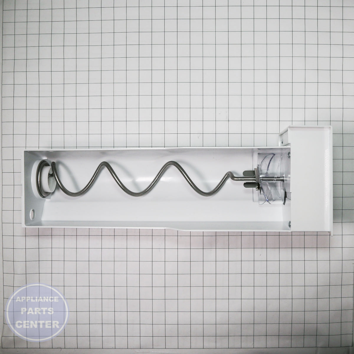 WCI ICE CONTAINER ASSY 242093005 - Installation in WCI model showing key mounting points