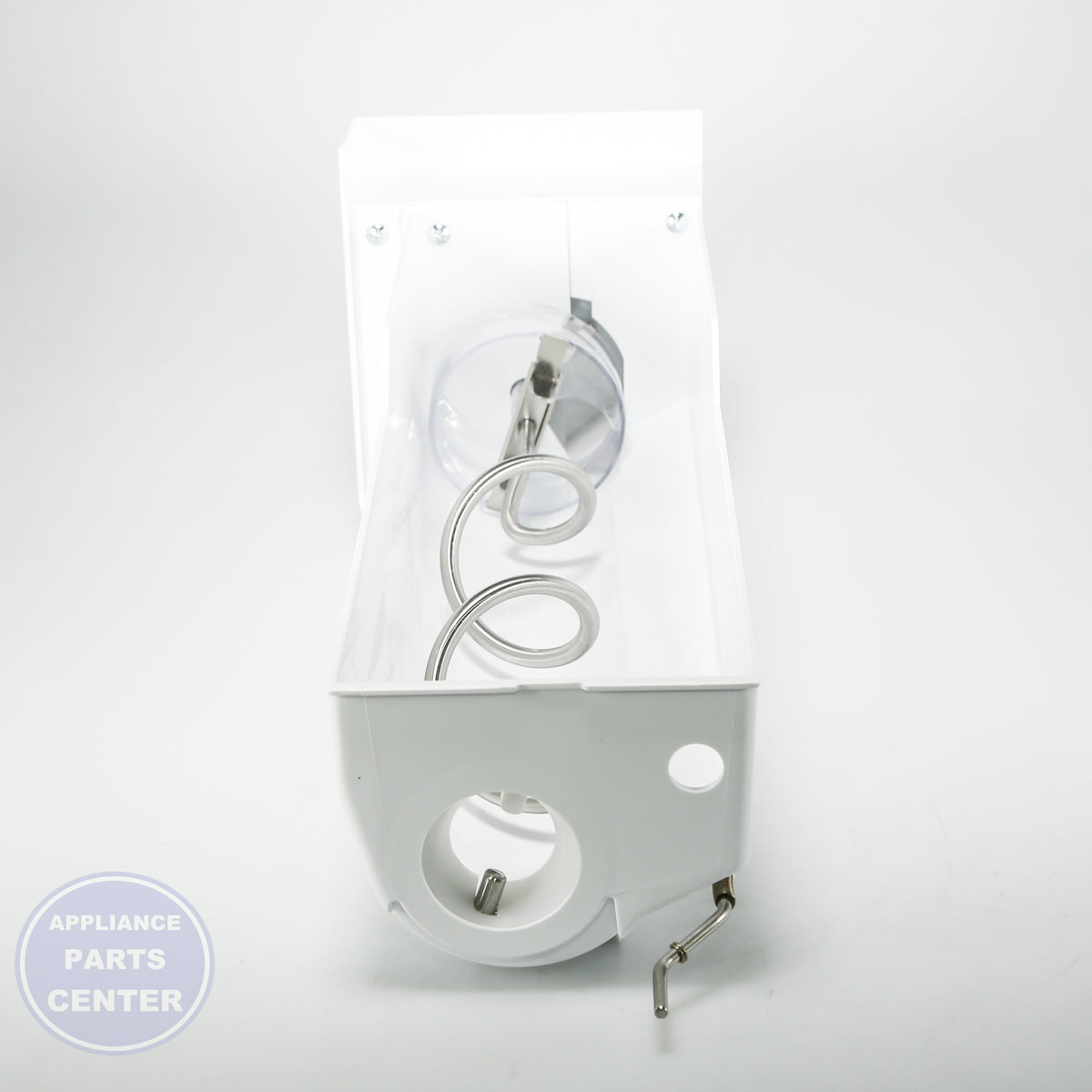 WCI ICE CONTAINER ASSY 242093005 - Installation in WCI model showing key mounting points