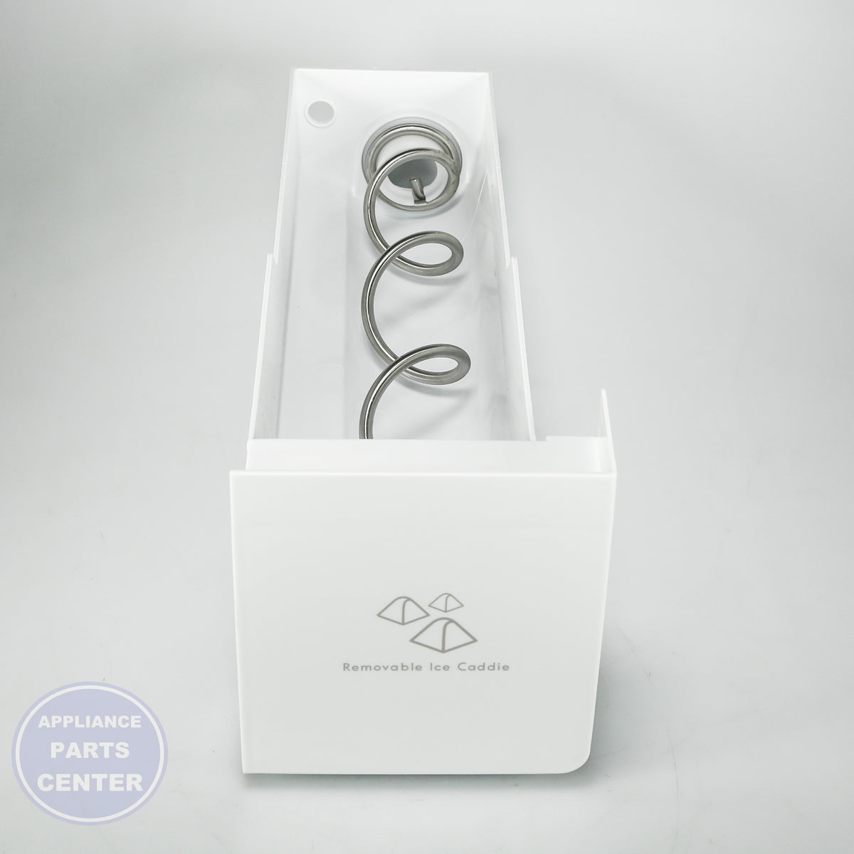 WCI ICE CONTAINER ASSY 242093005 - Installation in WCI model showing key mounting points