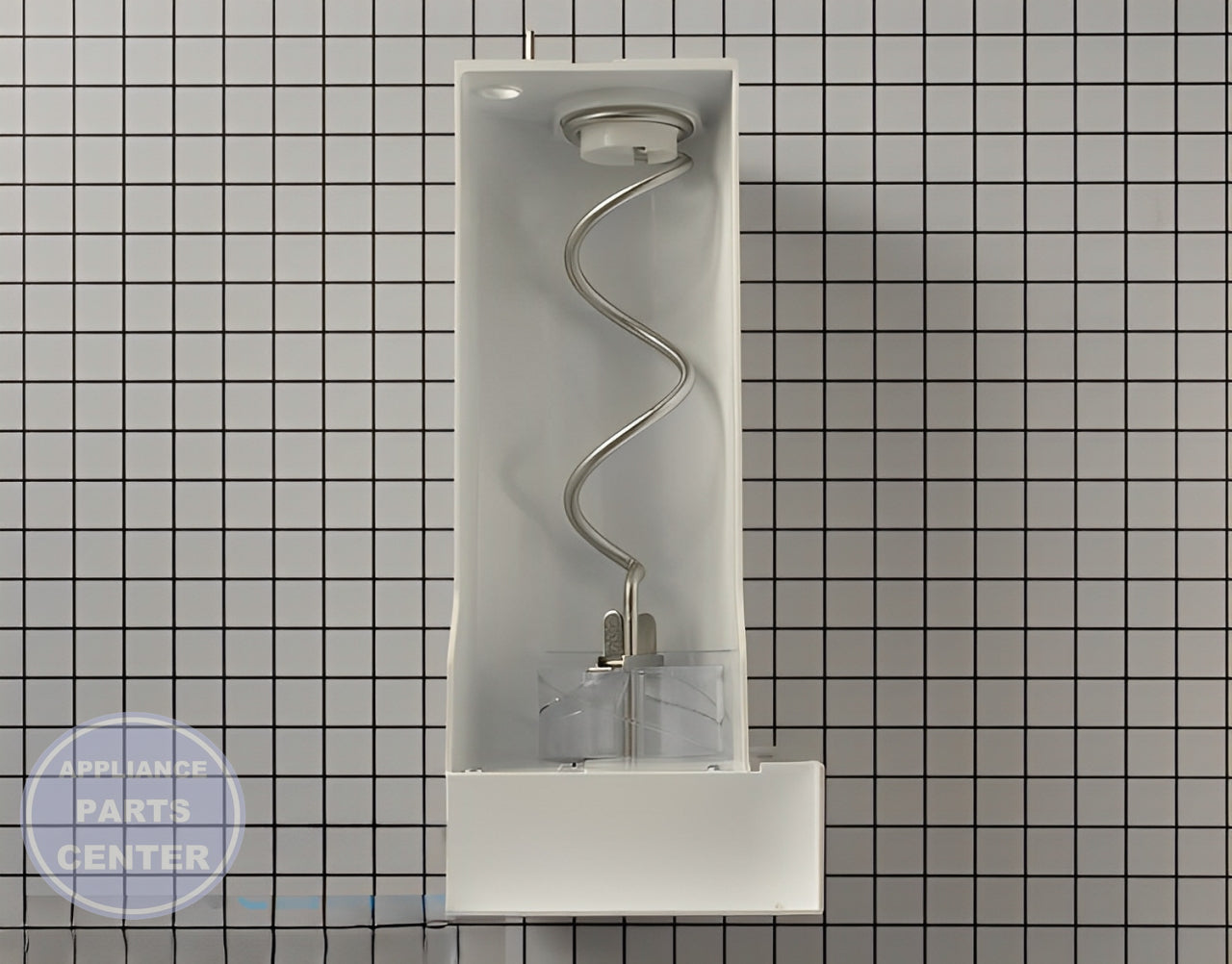 FRIGIDAIRE REFRIGERATOR ICE CONTAINER ASSEMBLY 242100106 - Main view showing spacious ice storage for specific models