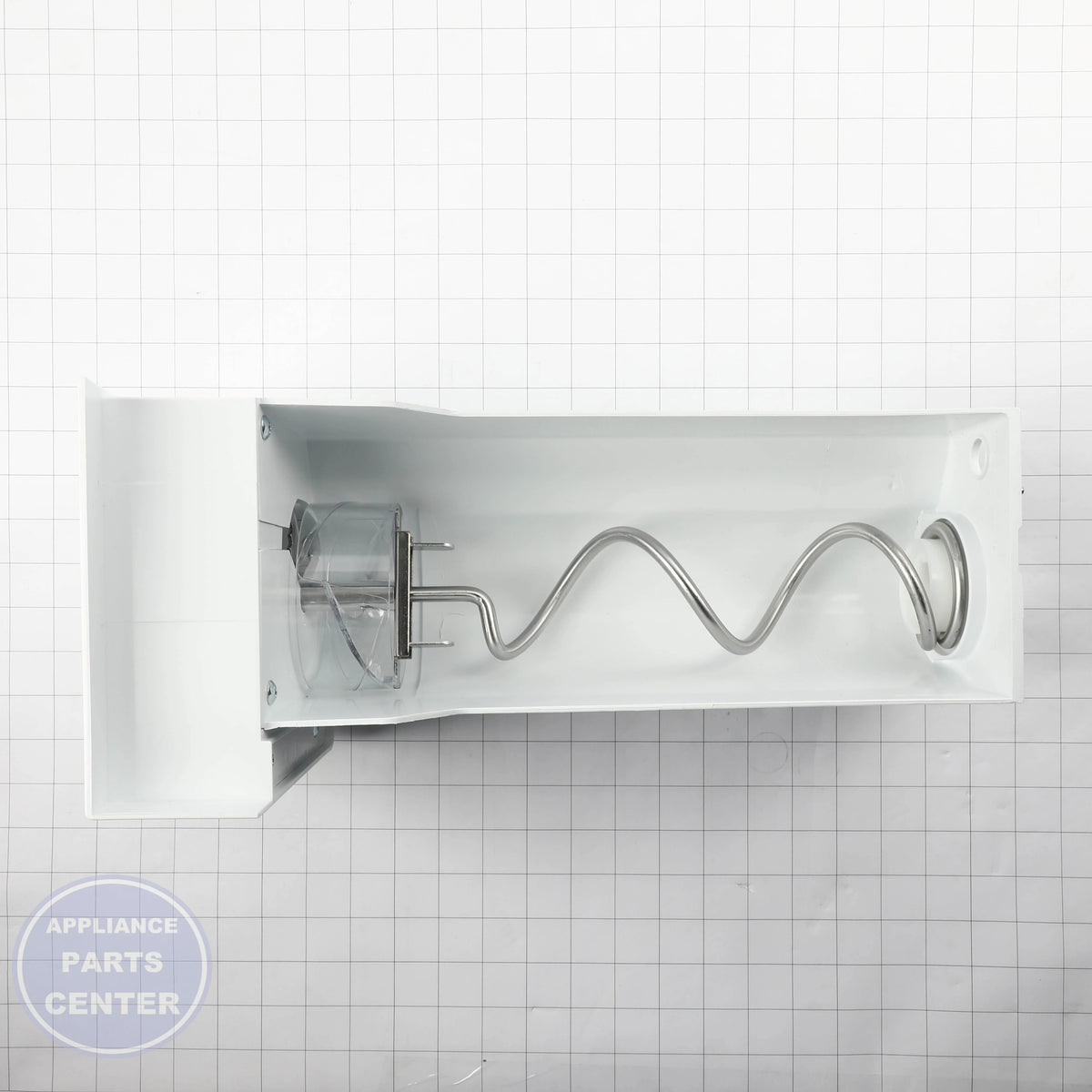 WCI ICE CONTAINER ASSY 242100111 - Installation in WCI model showing mounting points