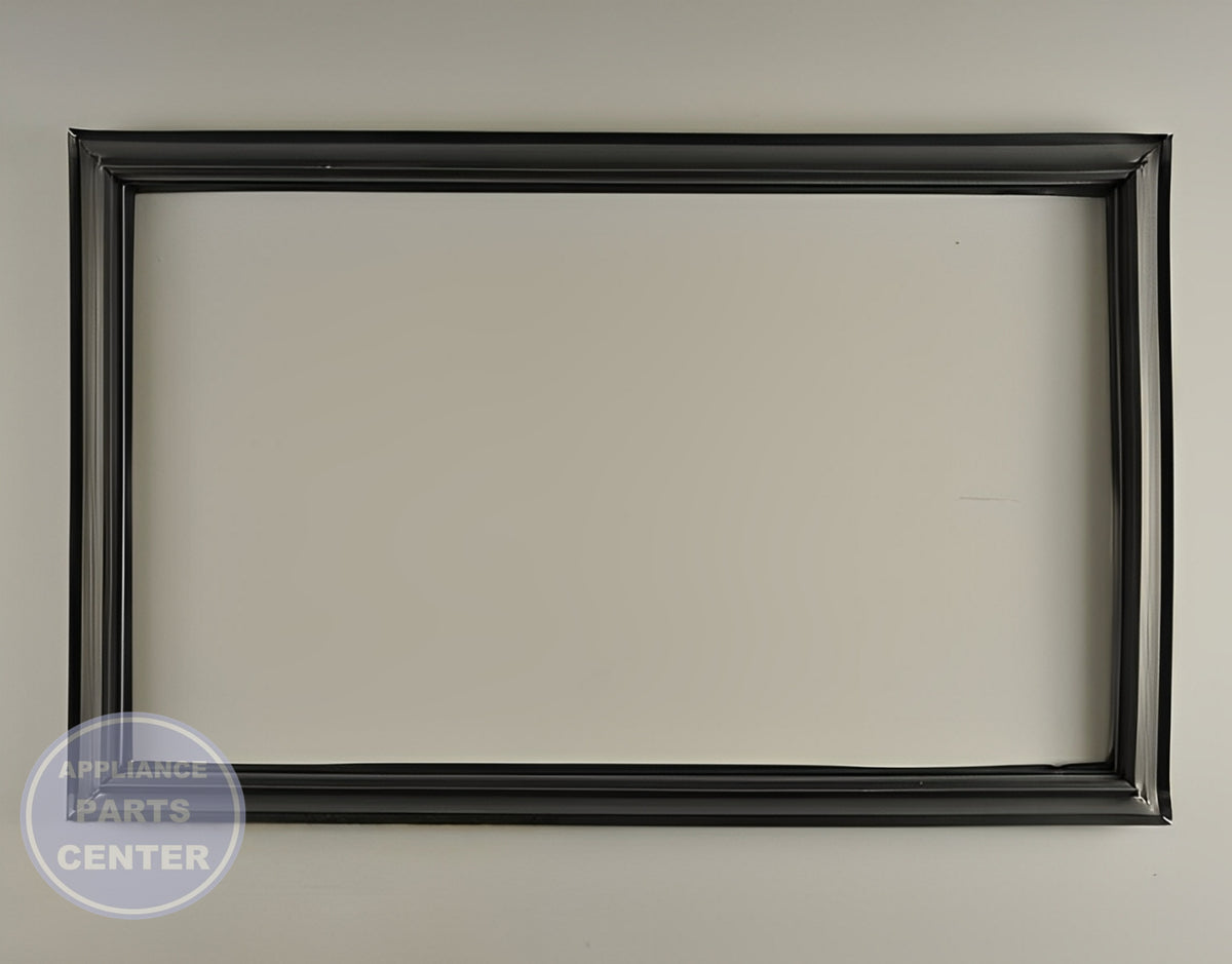 FRIGIDAIRE REFRIGERATOR BLACK FREEZER DOOR GASKET 242193209 - Installation in WCI Refrigerator showing key mounting points