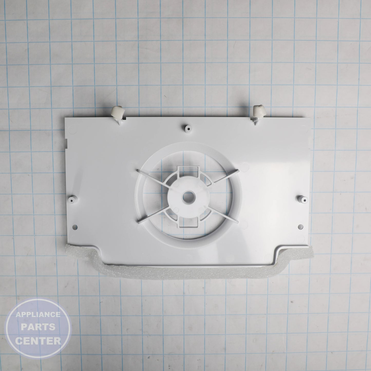 WCI SHROUD 242204604 - Installation in specific model showing key mounting points