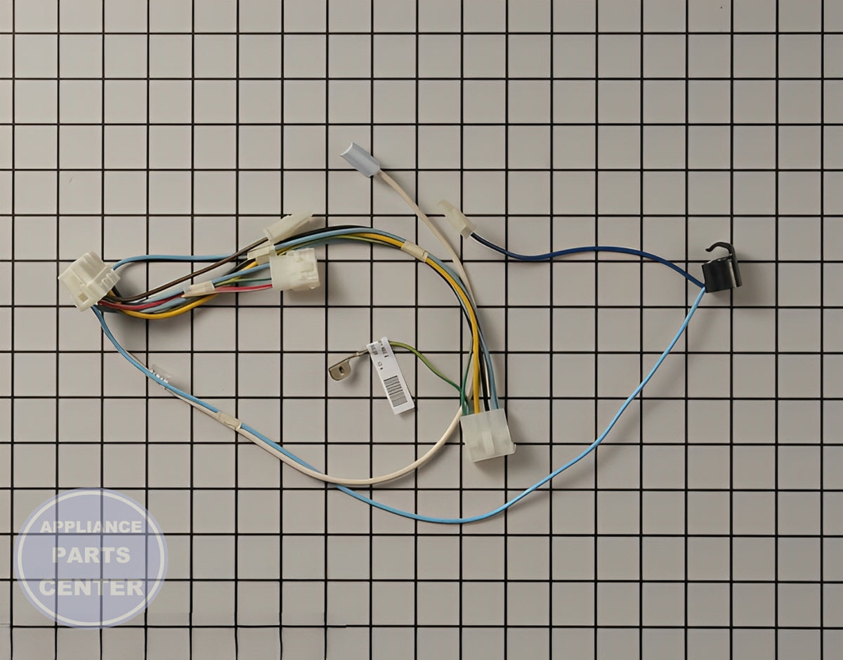 FRIGIDAIRE REFRIGERATOR HARNESS 242213501 - Installation in WCI Refrigerator showing key mounting points