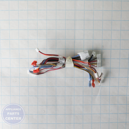 HARNESS ASSEMBLY 242213801 - Side view with precise wire measurements