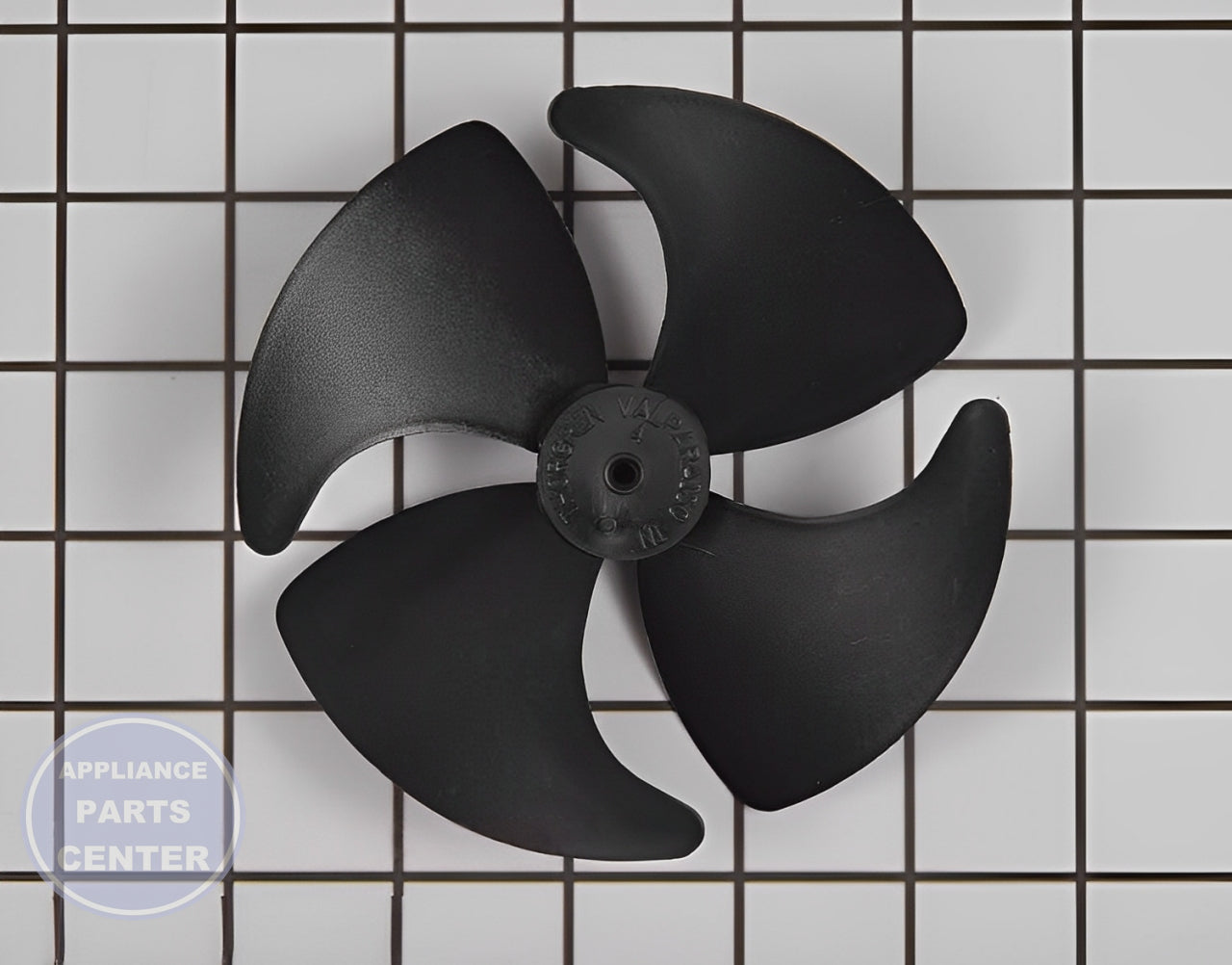 FRIGIDAIRE REFRIGERATOR EVAPORATOR FAN BLADE 242219302 - Main view showing efficient air circulation for Frigidaire, Electrolux, and Gibson models