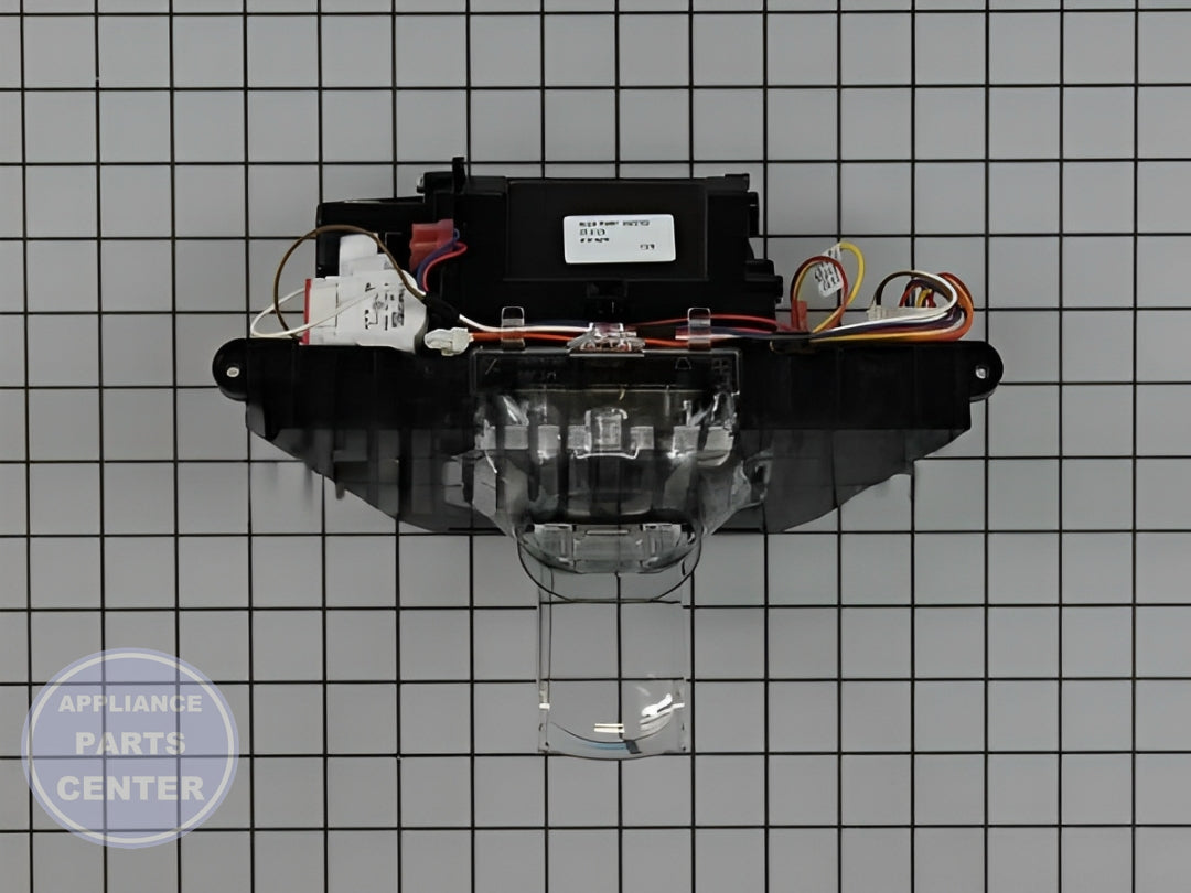 FRIGIDAIRE REFRIGERATOR DISPENSER MODULE WITH PADDLE - Detailed view of smooth operation mechanism