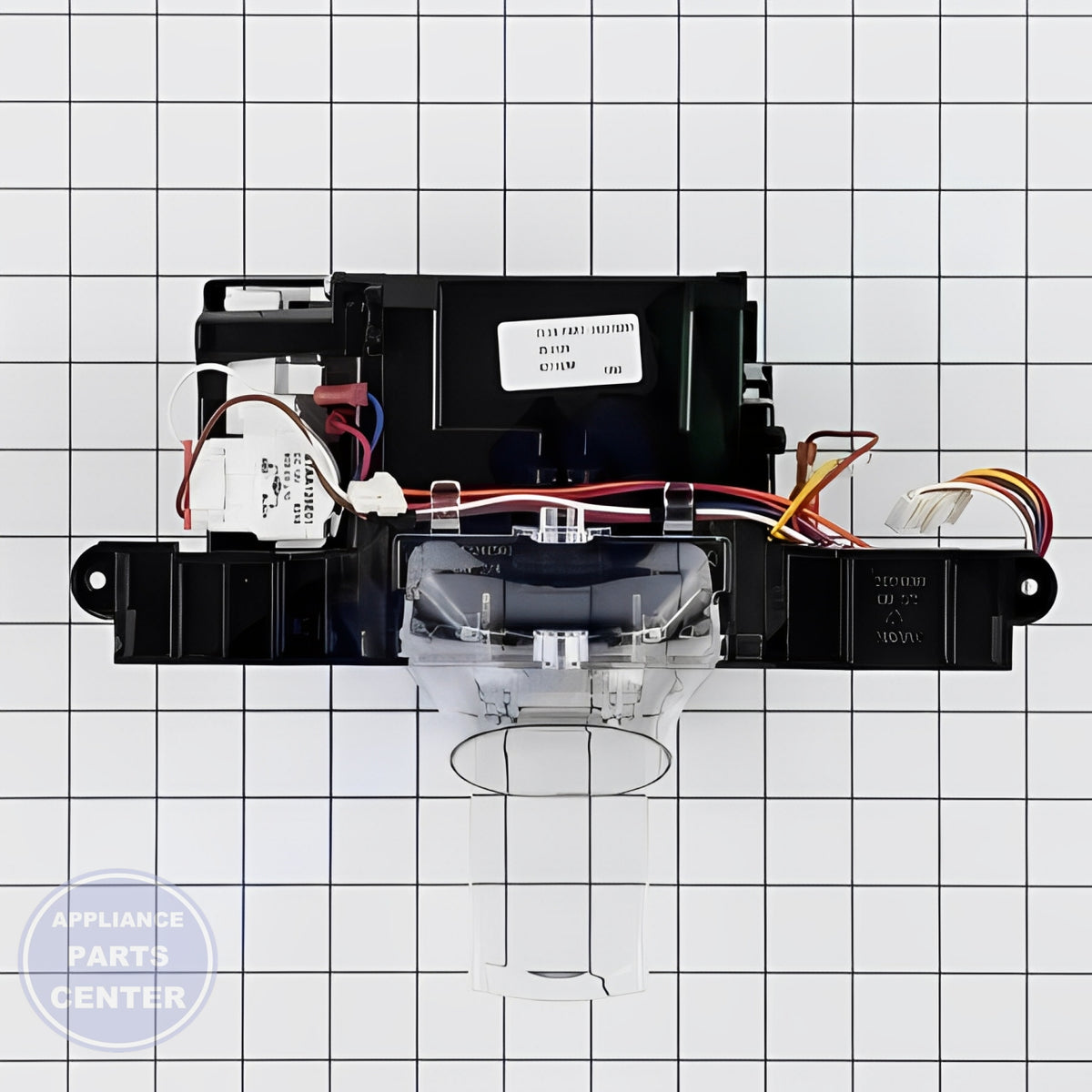 FRIGIDAIRE REFRIGERATOR DISPENSER MODULE 242270102 - Installation in specific model showcasing mounting points