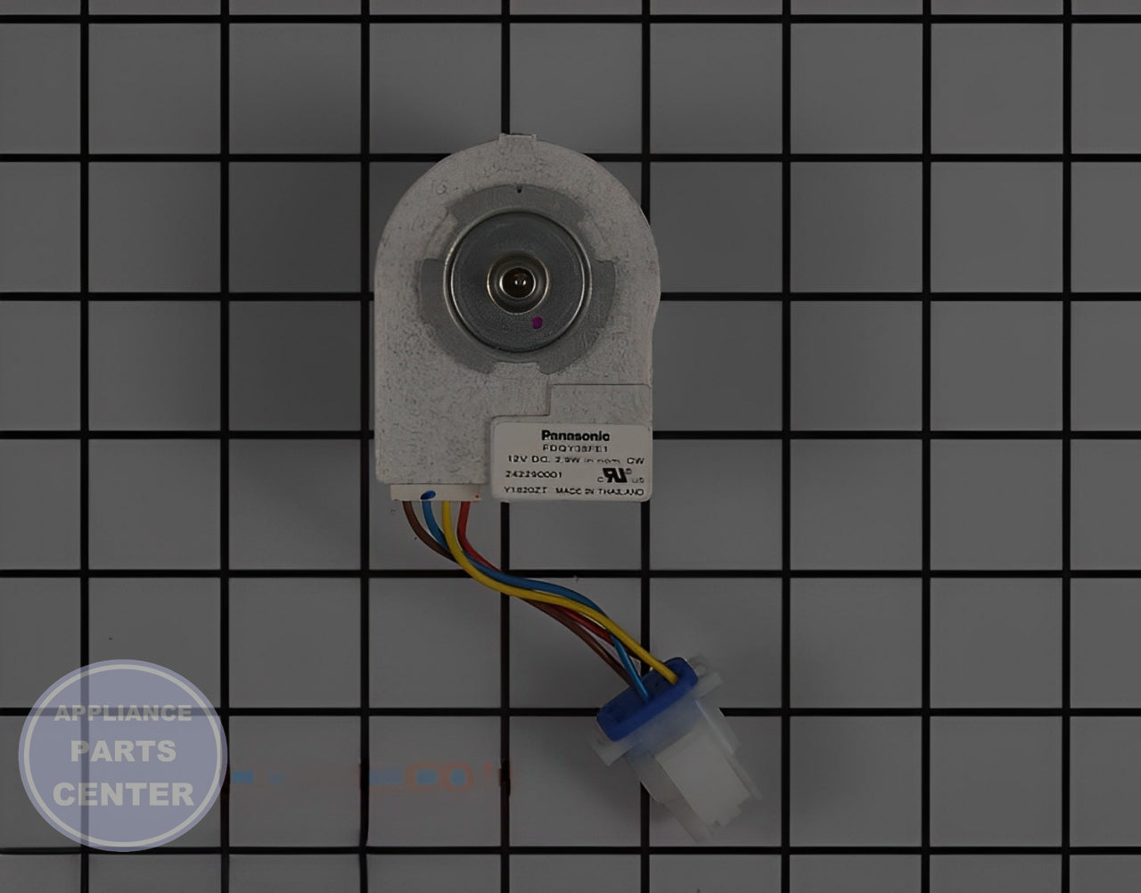 FRIGIDAIRE REFRIGERATOR BLOWER MOTOR 242290001 - Main view showing efficient airflow for specific models