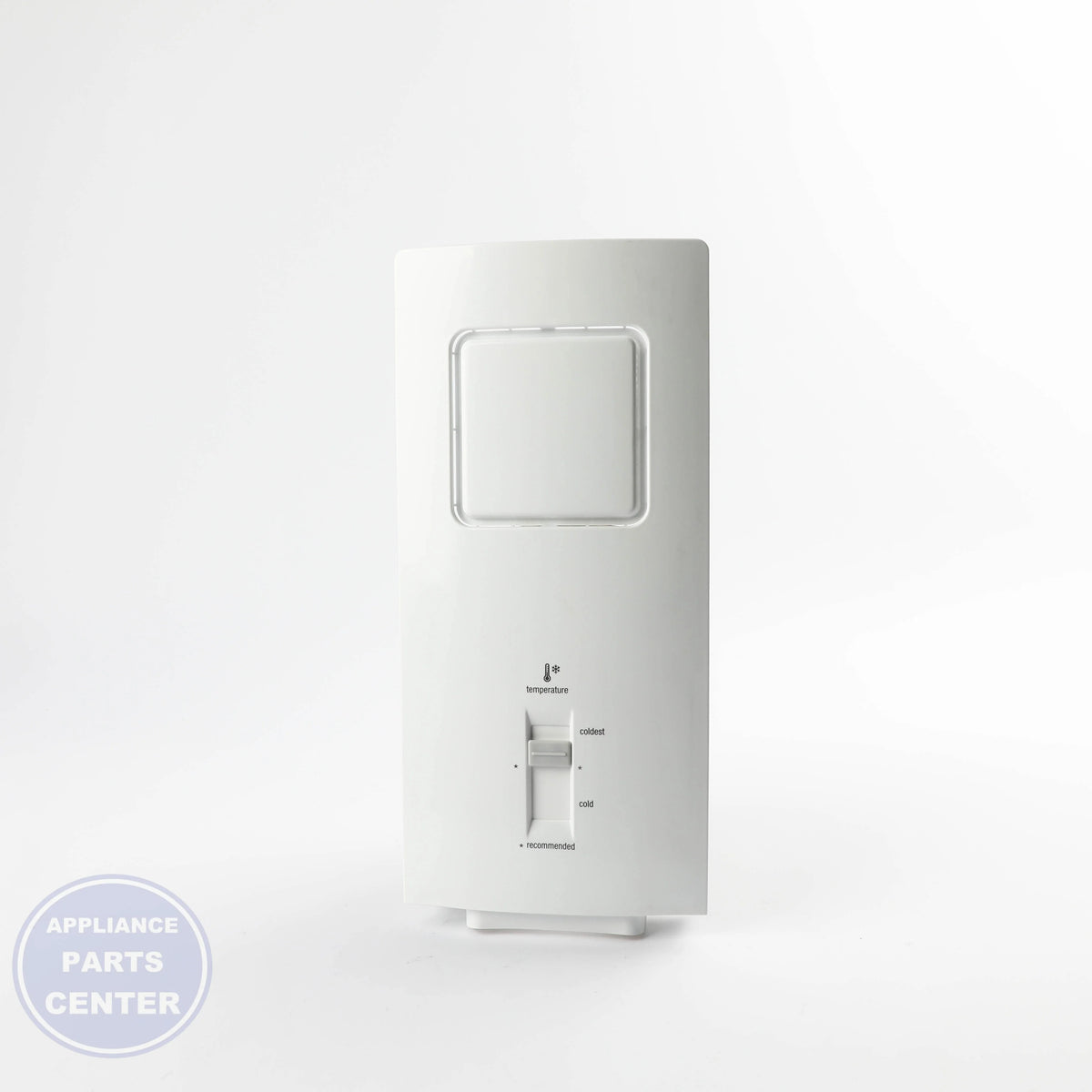 FAN COVER & DAMPER 242294704 - Side view with efficient measurements