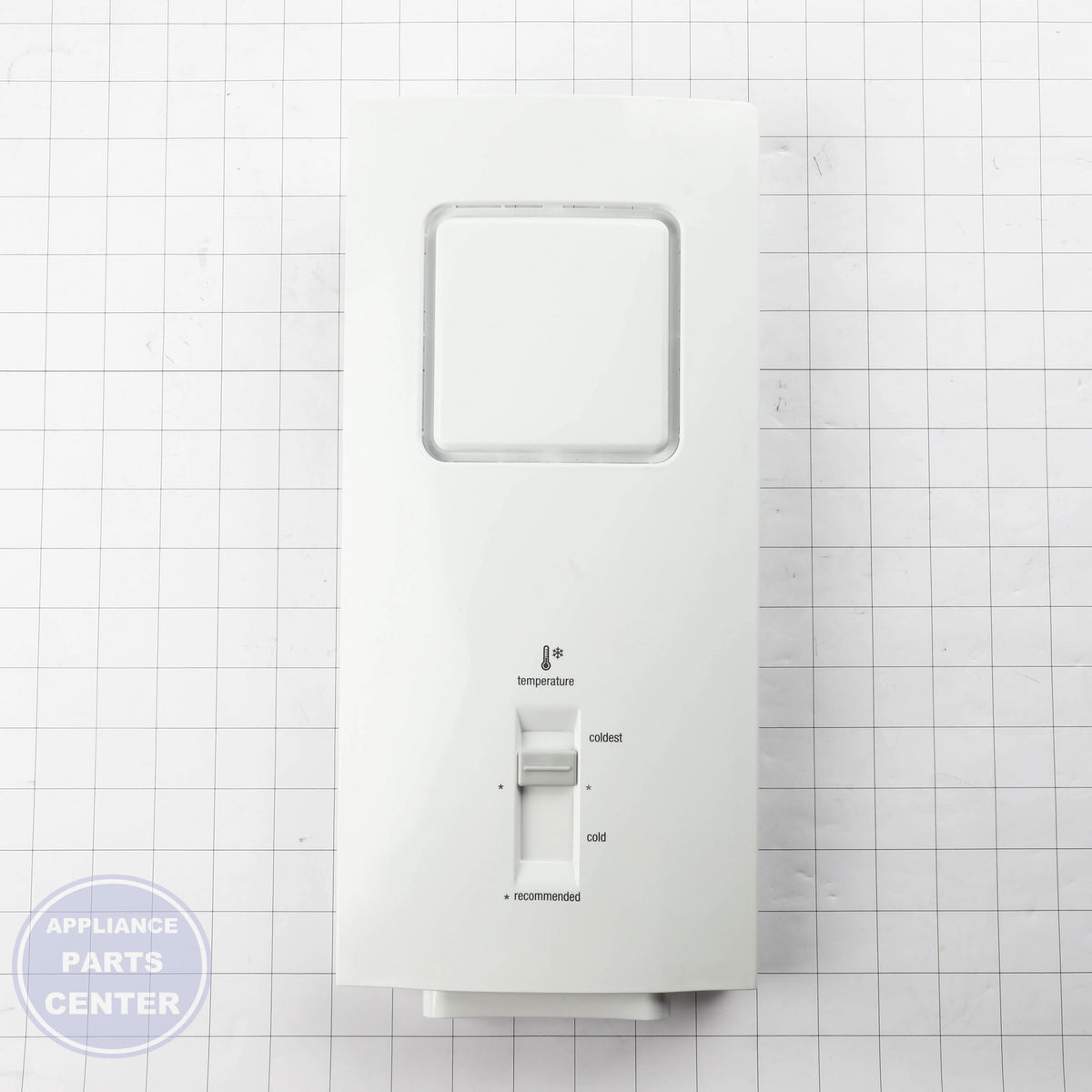 WCI FAN COVER & DAMPER 242294704 - Installation in specified model showing key mounting points