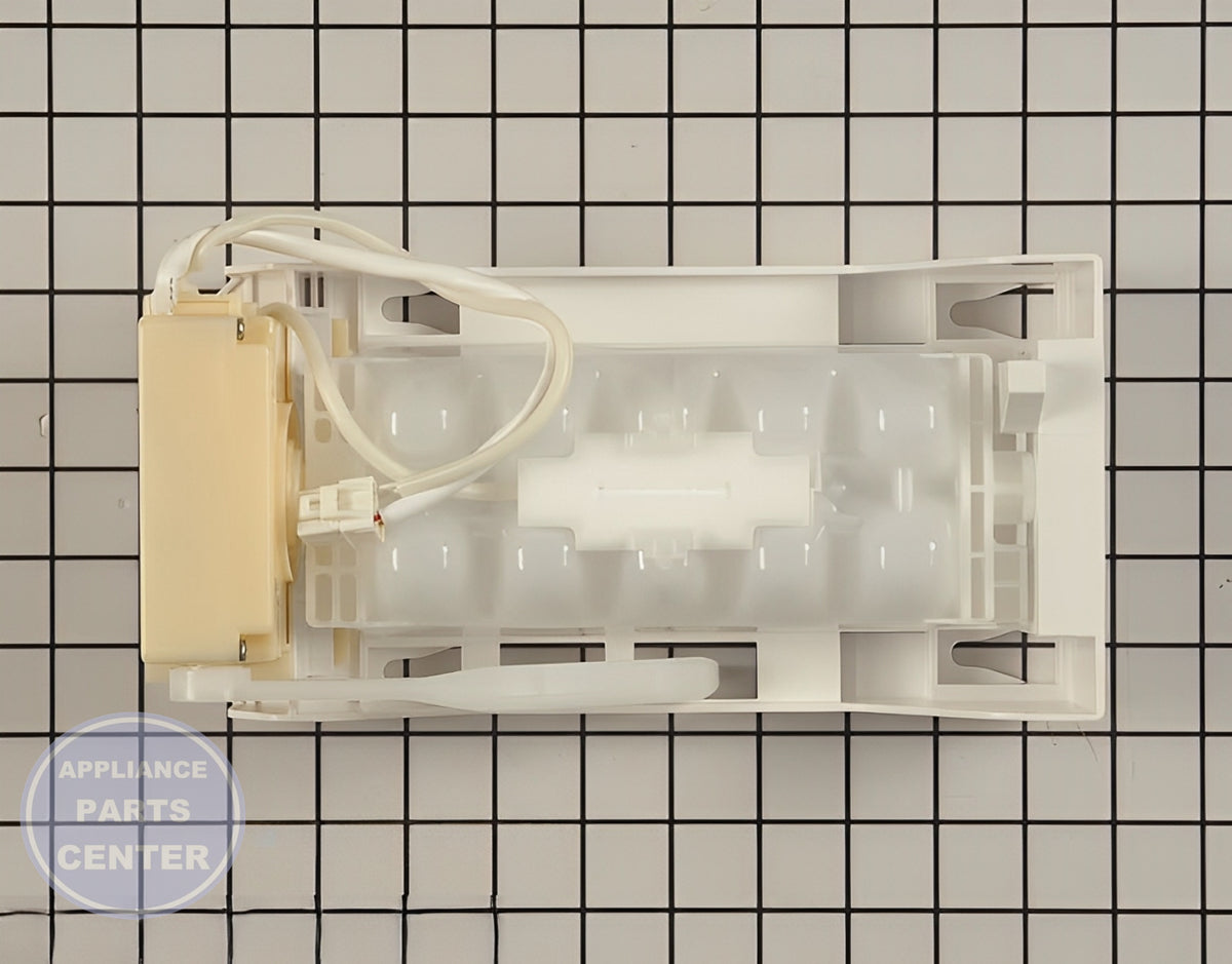 FRIGIDAIRE REFRIGERATOR ICE MAKER 243297613 - Detailed view of ice maker technical details