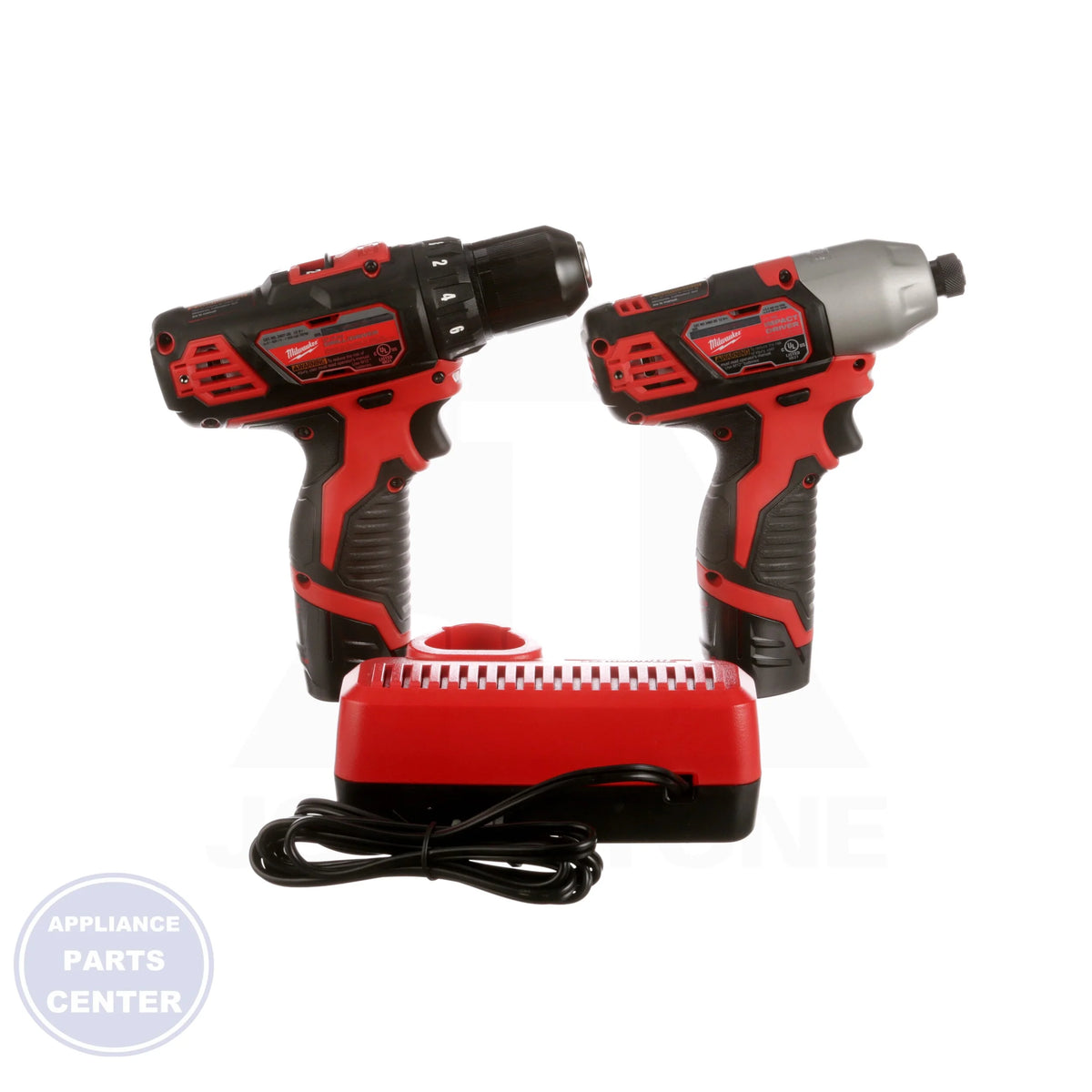 M12™ 2494-22 - Side view with 12V power specs