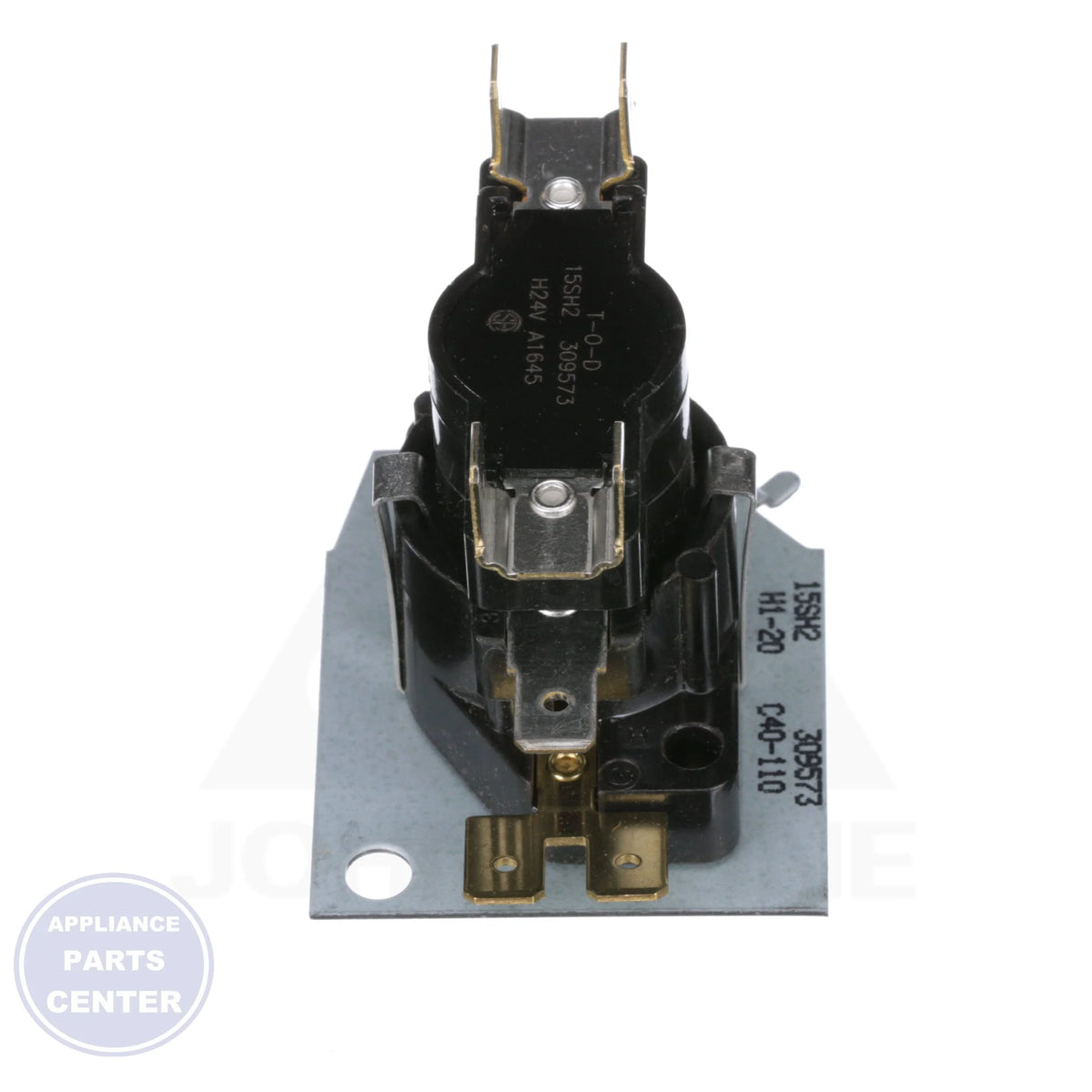Therm-o-Disc Electric Heat Sequencer 24A34-3 - Detailed view of 40-110 sec timings