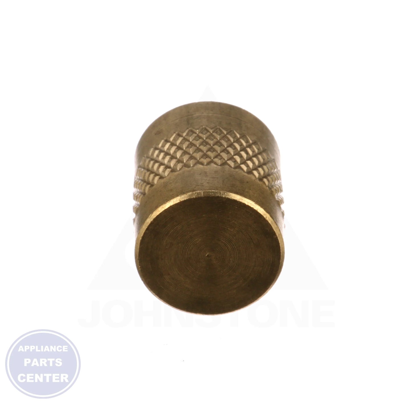 Valve Cap CD2245/25 - Detailed view of Round Brass cap with Neoprene O-Ring Seal