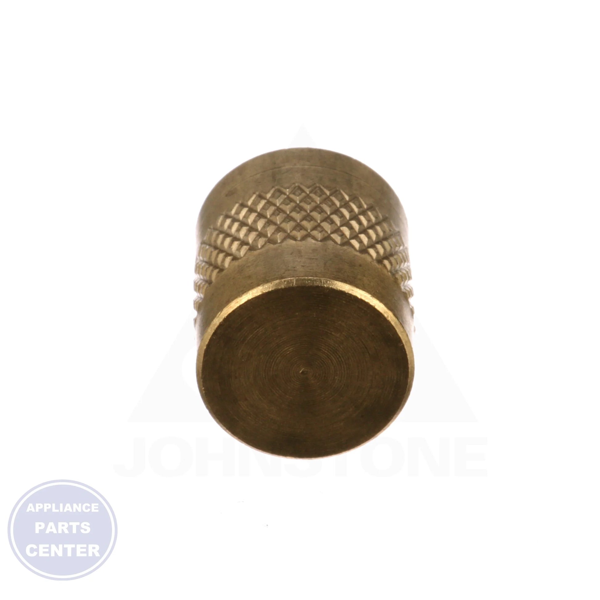 Valve Cap CD2245/25 - Detailed view of Round Brass cap with Neoprene O-Ring Seal