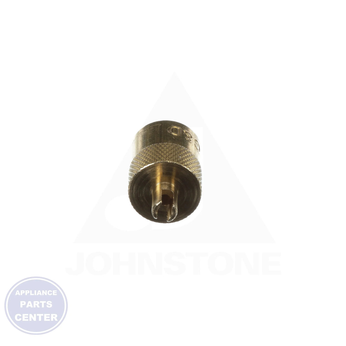 Valve Cap CD2250/25 - Side view with 1/4 Flare Cap and Neoprene O-Ring Seal