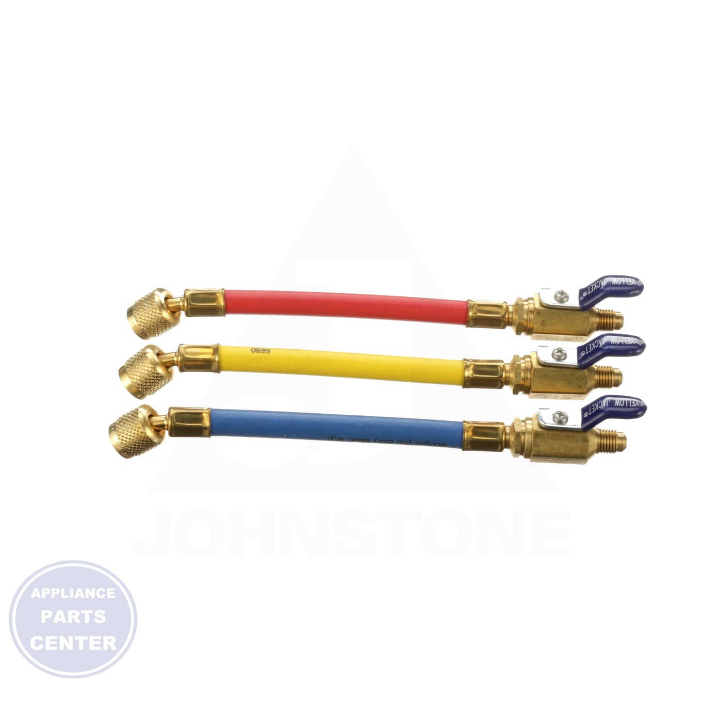 FlexFlow Adapter Hose Set 25980 - Detailed view of R410A approved features