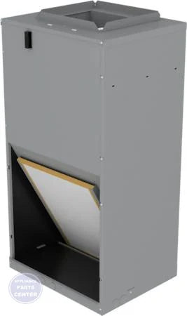 Single-Piece Air Handler 2.0 Ton PSC 5 KW Elec Ht Piston Air Handler 208-230V R454B - Main view showing high efficiency cooling coil for L63-624 models