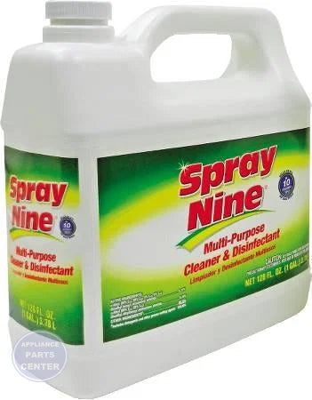 Spray Nine® Cleaner & Disinfectant 26801 - Main view showing grease removal for stainless steel sinks