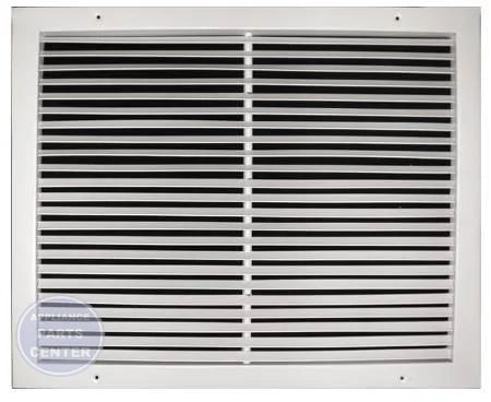 [Brand] Fixed Return Air Grille 27024X14 - Main view showing steel fixed horizontal blades for L70-330 models