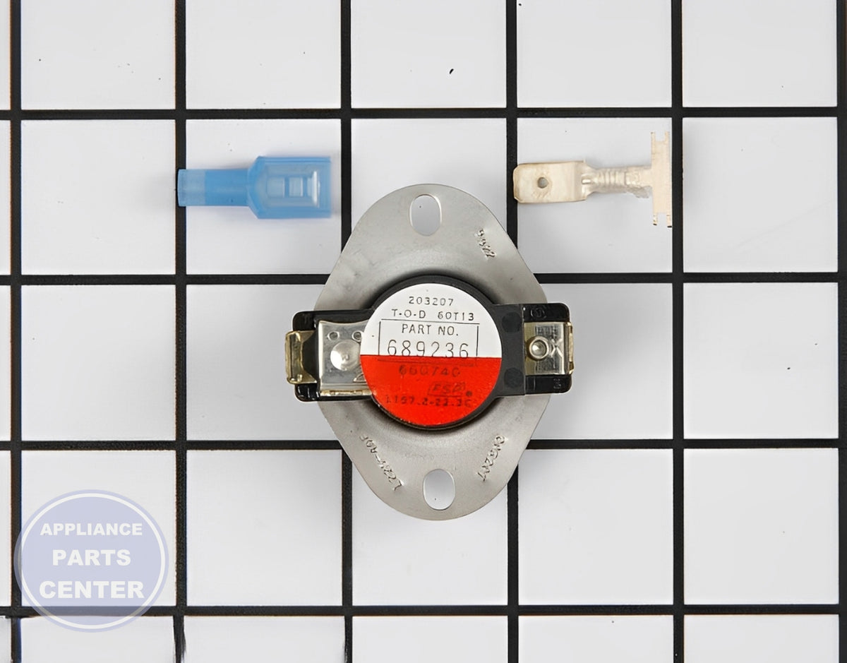 Whirlpool High Limit Thermostat 279080 - Main view showing temperature regulation for various appliance models