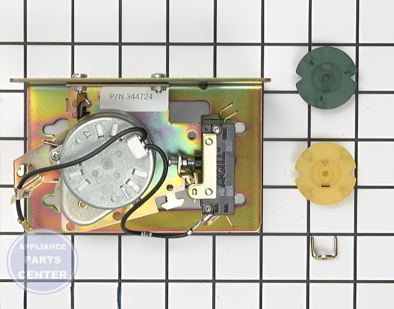 WHIRLPOOL DRYER LOAD TIMER 279737 - Main view showing Circuit Board for various Whirlpool models