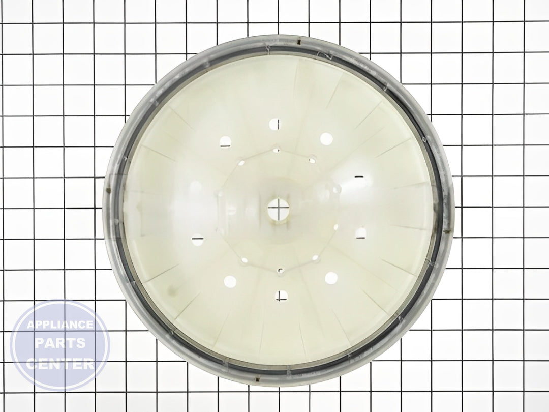 WHIRLPOOL ROTOR 280146 - Side view with precise measurements