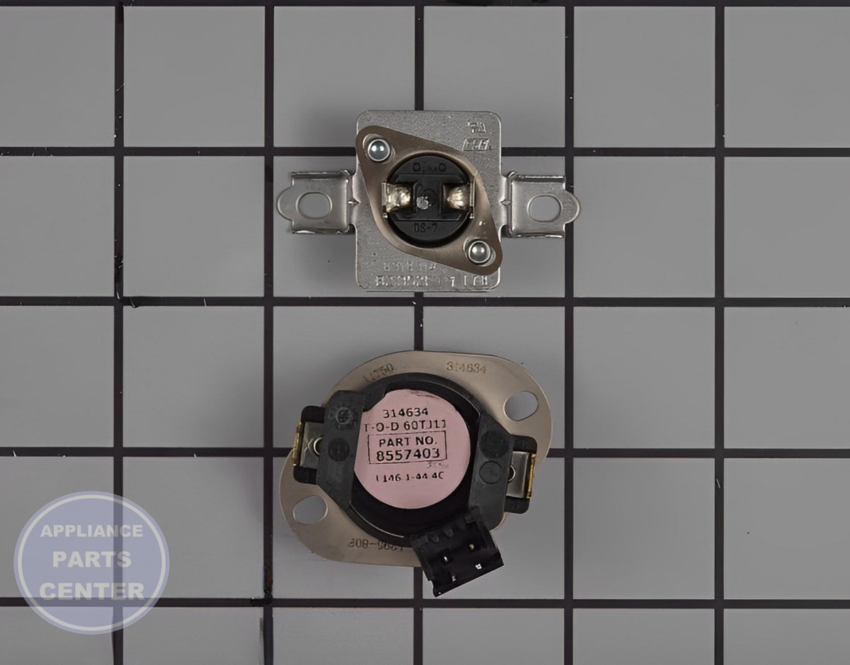 WHIRLPOOL DRYER THERMAL CUT-OFF FUSE KIT 280148 - Main view showing Thermal Fuse & Breaker for various Whirlpool dryer models