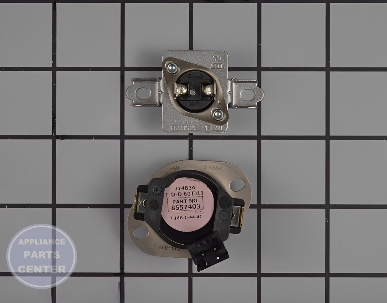 WHIRLPOOL DRYER THERMAL CUT-OFF FUSE KIT 280148 - Main view showing Thermal Fuse & Breaker for various Whirlpool dryer models
