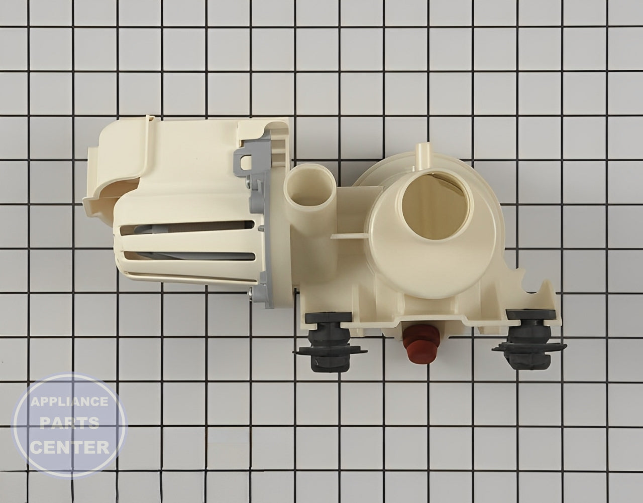 WHIRLPOOL WASHER ELECTRONIC WATER DRAIN PUMP 280187 - Main view showing efficient drainage for WPL models
