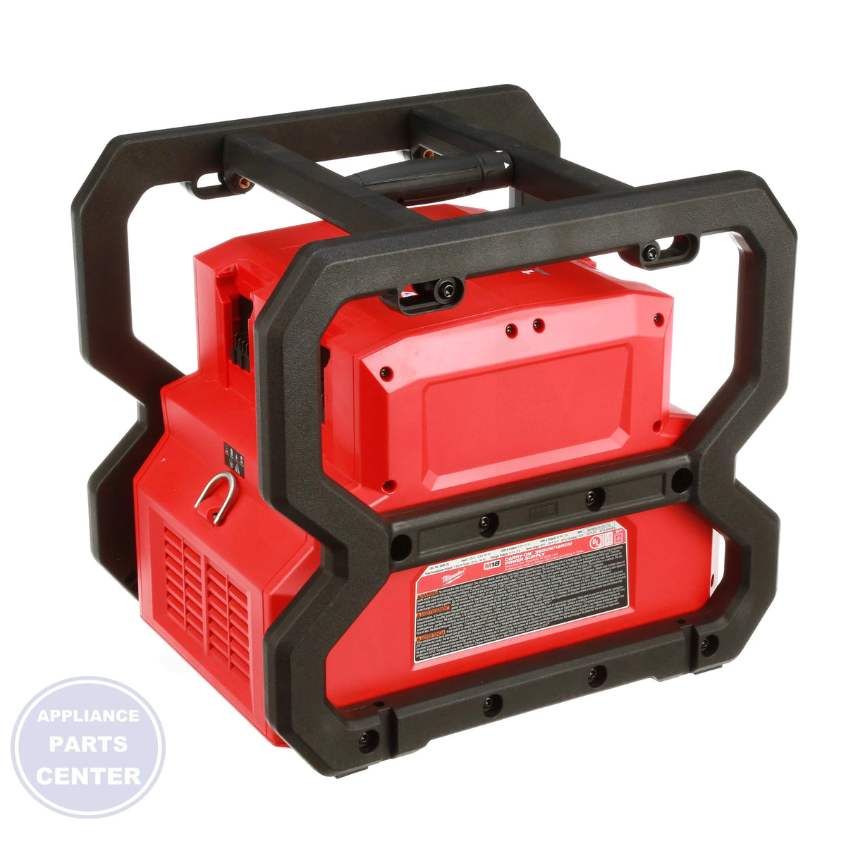 M18™ 2845-20 Lithium-Ion CARRY-ON™ Power Supply - Side view with 18V and 15A power specs