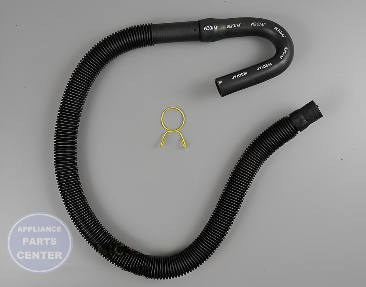 WHIRLPOOL DRAIN HOSE 285664 - Main view showing efficient water drainage for WPL models