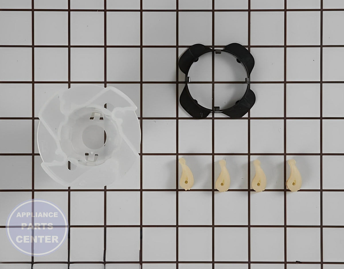WHIRLPOOL AGITATOR CAM KIT 285748 - Side view with precise measurements for perfect fit