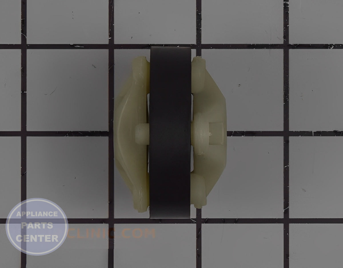 WHIRLPOOL WASHER DIRECT DRIVE MOTOR COUPLING 285753A - Installation in WPL model showcasing key mounting points