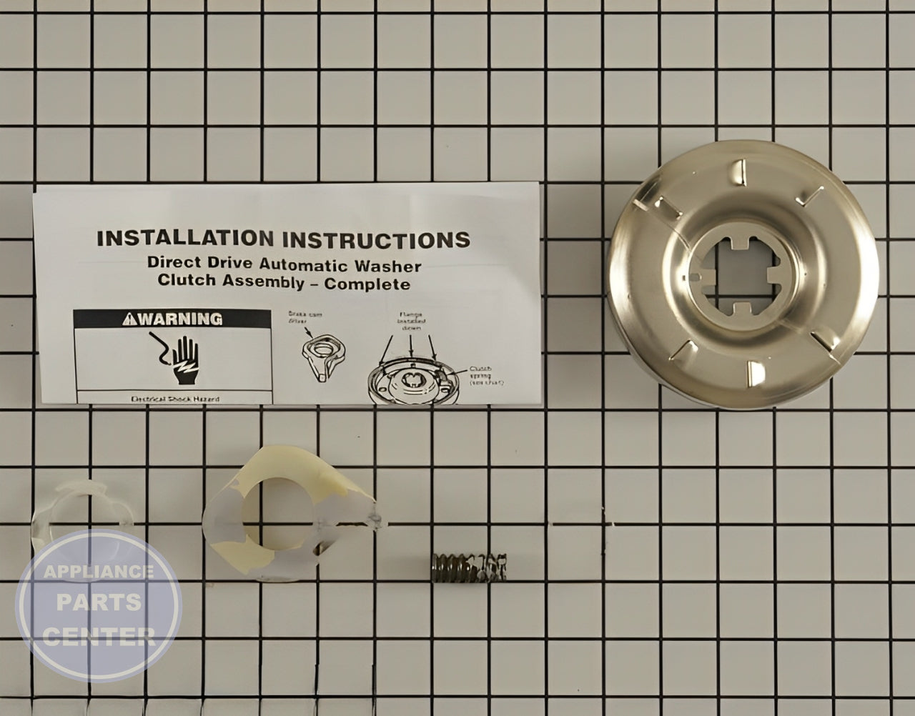 WHIRLPOOL Washer Direct Drive Clutch 285785 - Main view showing smooth operation for various models