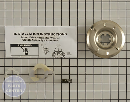 WHIRLPOOL Washer Direct Drive Clutch 285785 - Main view showing smooth operation for various models