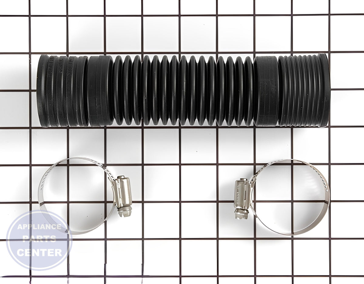 Whirlpool HOSE AND CLAMP 285871 - Main view showing secure fit for various models