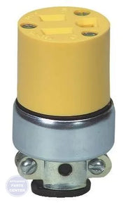 [Brand] General Duty Cord Cap and Connectors 2887-BOX - Main view showing solid brass blades for secure connections to [specific models]