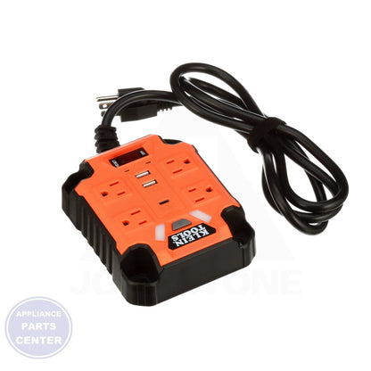 Powerbox 1 Magnetic LED Power Strip 29601 - Side view with 5-foot cord and surge protection