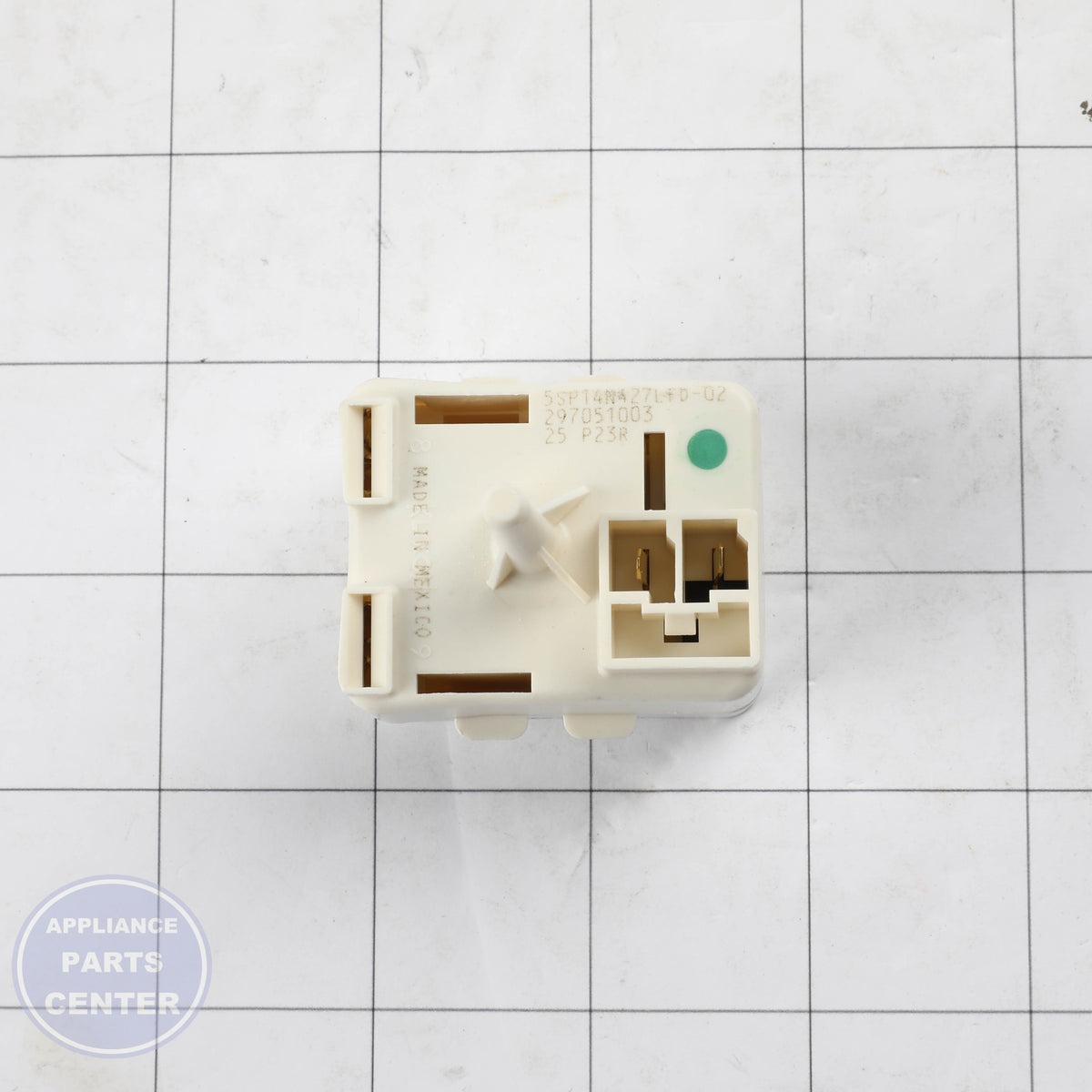 WCI CONTROLLER 297051003 - Installation in specific model showing key mounting points
