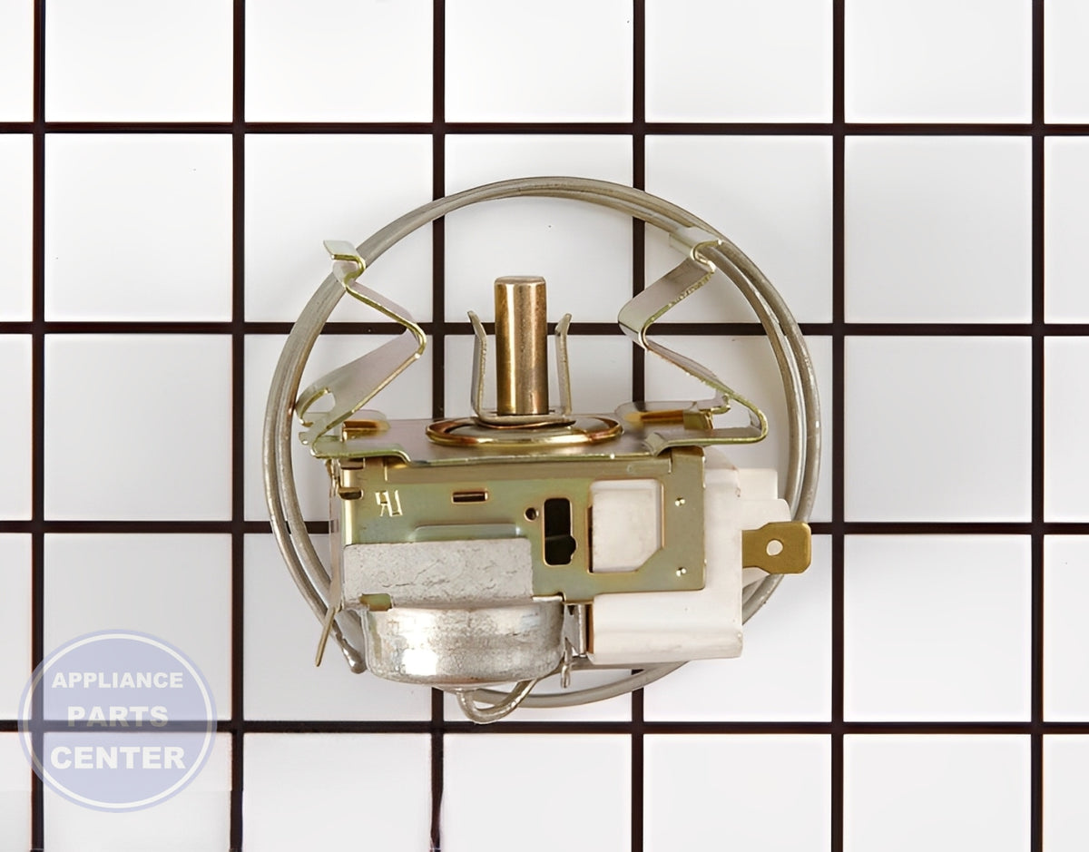 FRIGIDAIRE REFRIGERATOR THERMOSTAT TEMPERATURE CONTROL 297216004 - Main view showing precise temperature control for WCI Freezer models