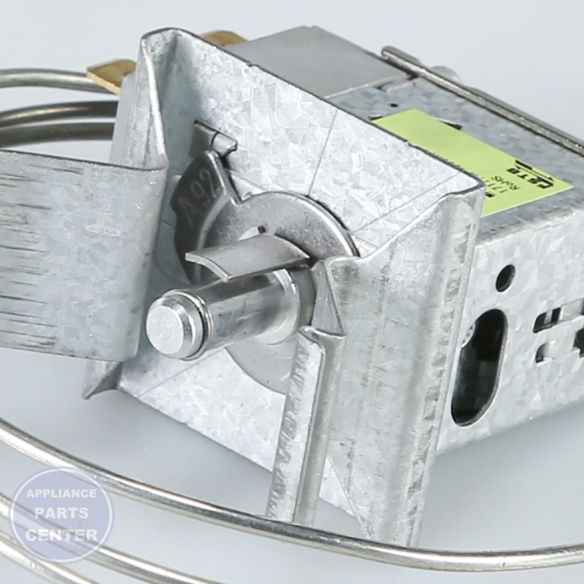WCI THERMOSTAT 297216041 - Main view showing temperature control for 216360800