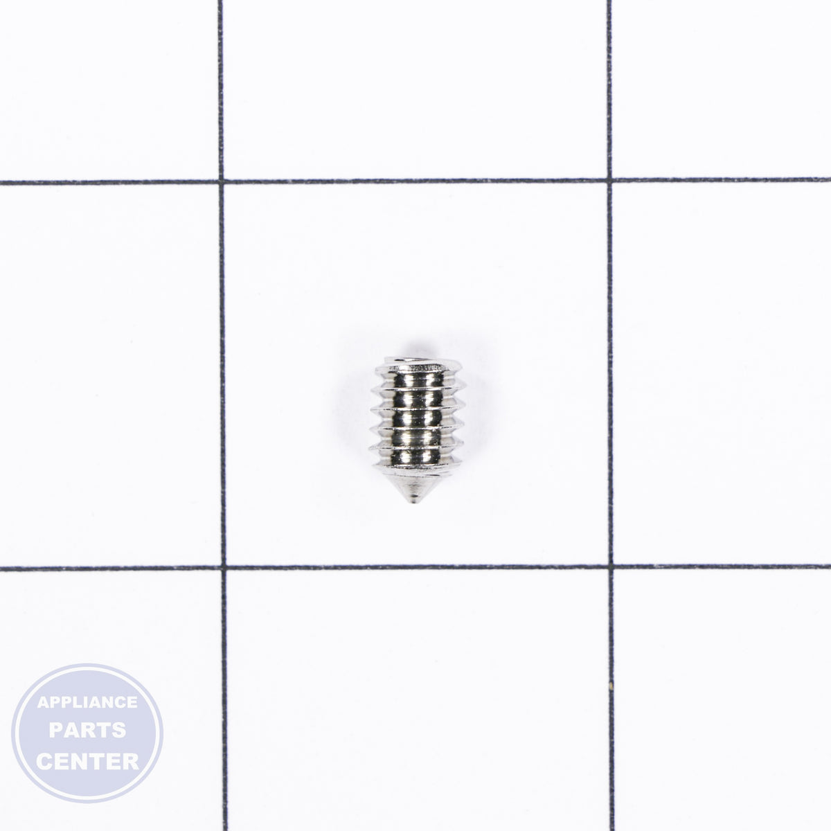 SET SCREW 297295900 - Side view with precise measurements