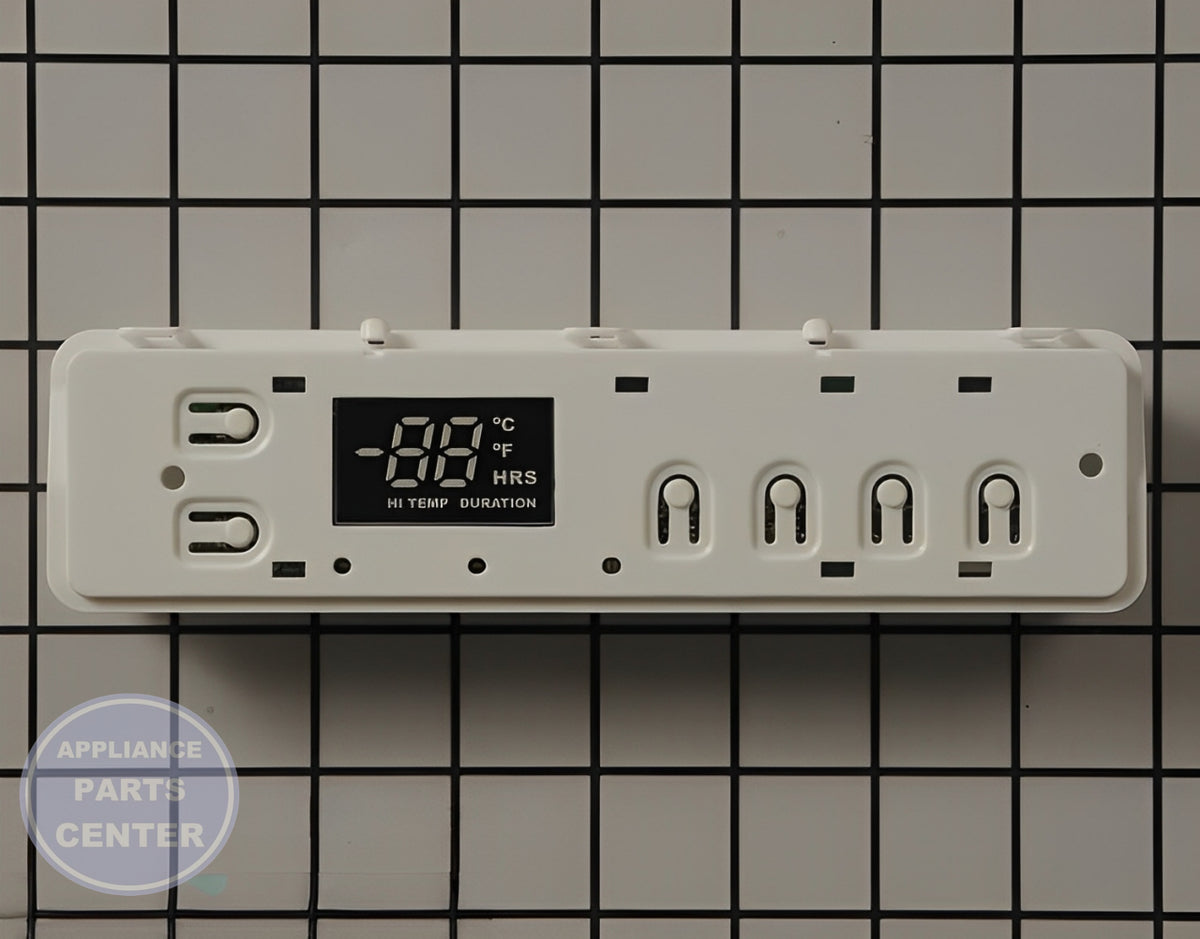 FRIGIDAIRE Refrigerator Electronic Control 297326500 - Detailed view of circuit board and timer technical details