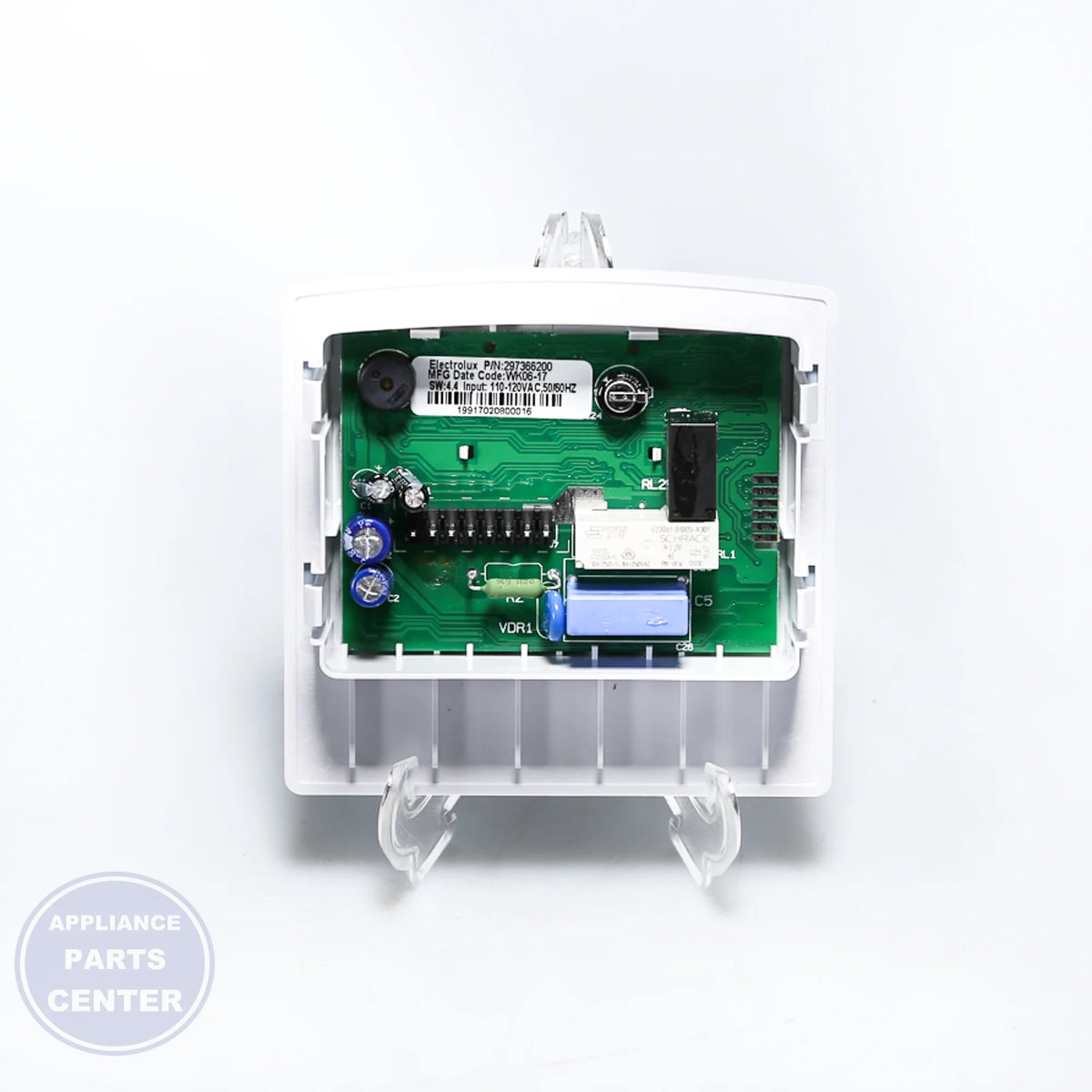 WCI CONTROL-ELECTRONIC 297366200 - Installation in specified model showing mounting points