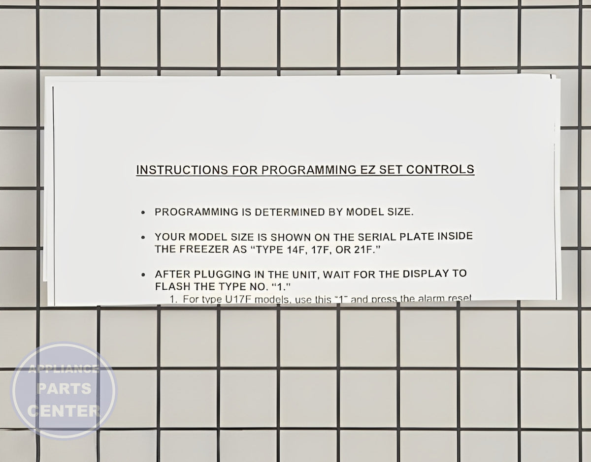 FRIGIDAIRE FREEZER USER CONTROL DISPLAY BOARD ASSEMBLY 297370600 - Detailed view of energy-saving features