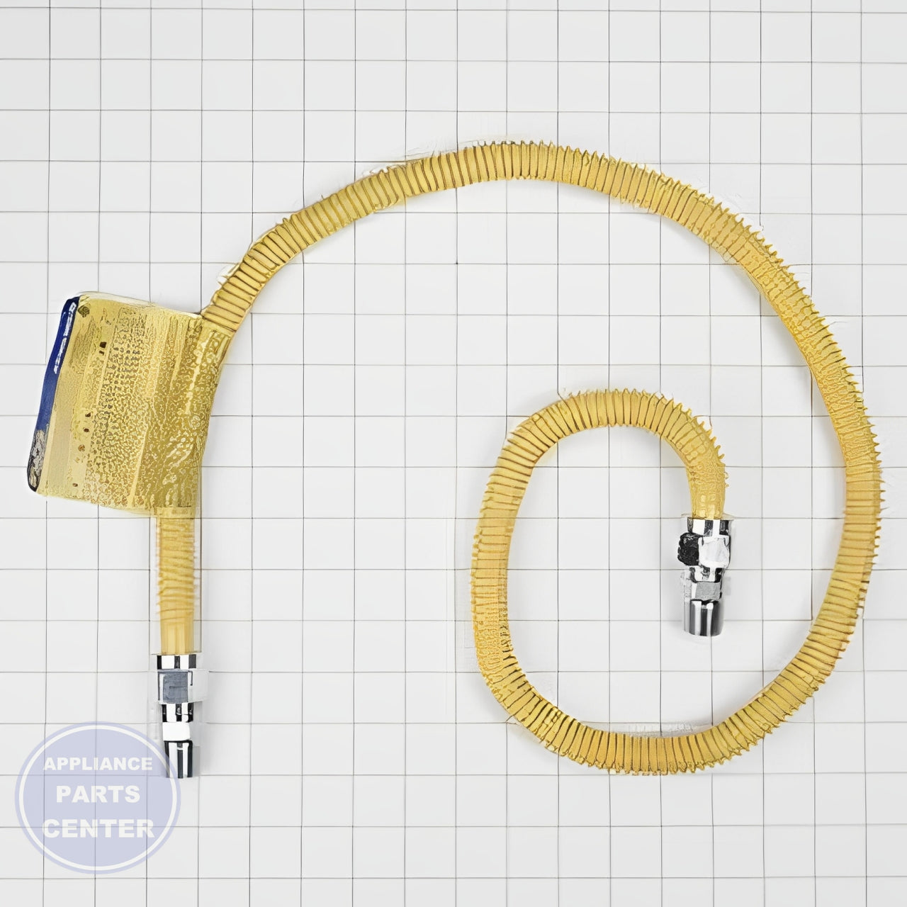 USD SS Gas Connector 5/8" OD 300-3131-48 - Detailed view of sturdy stainless steel material