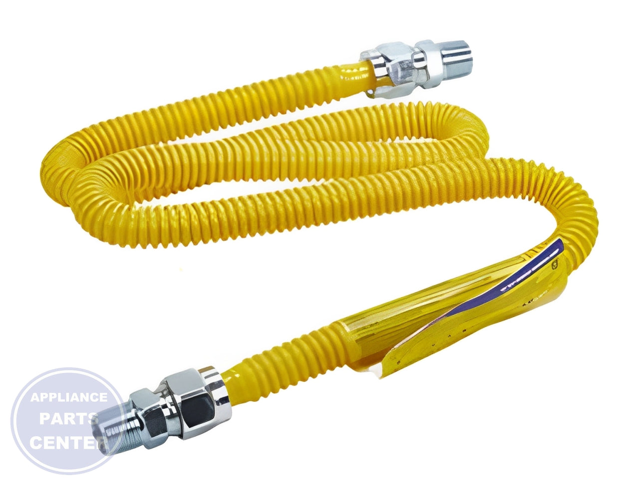 USD SS Gas Connector 5/8" OD 300-3131-48 - Side view with 5/8" OD specifications