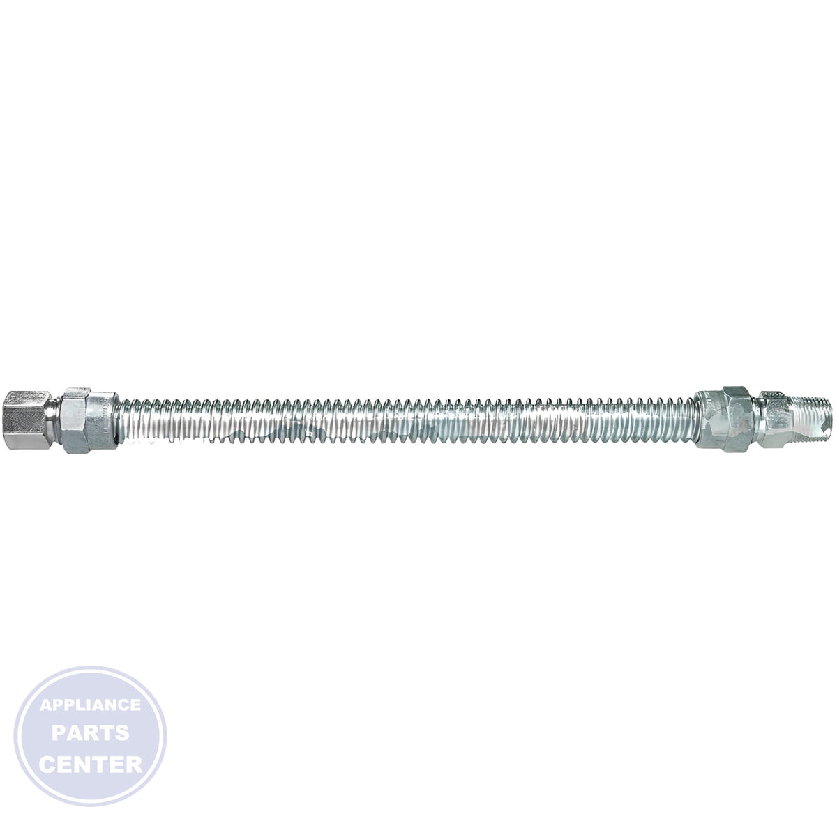 USD PRODUCTS USD STAINLESS STEEL GAS CONNECTOR 5/8" OD - Main view showing flexibility for various models